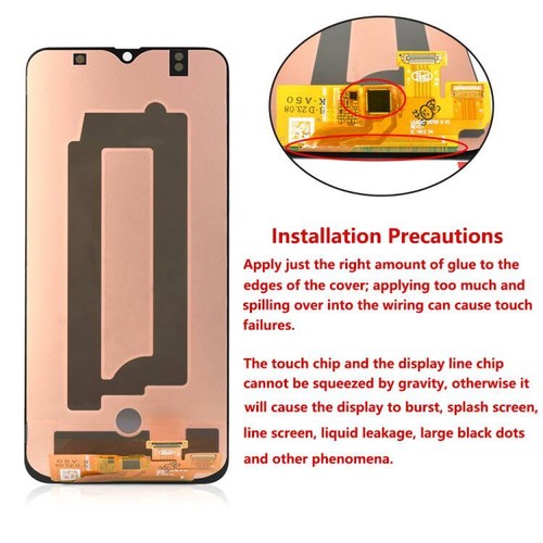 For Samsung Galaxy A05 LCD Screen with Fingerprint Display Digitizer Replacement - Picture 10 of 13