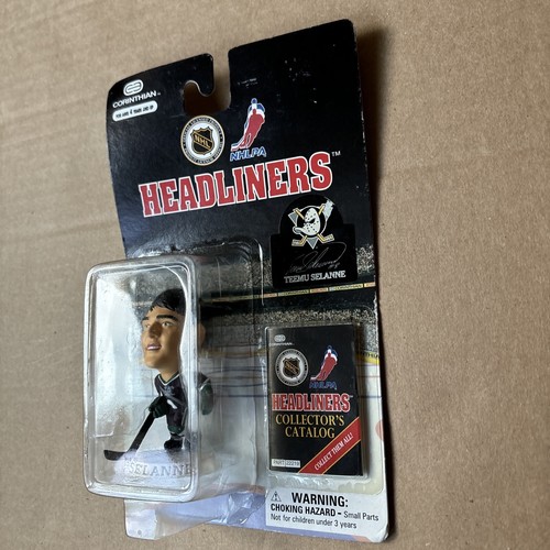 1997 NHL Corinthian Headliners Teemu Selanne Anaheim Mighty Ducks Figure - Bild 7 von 16