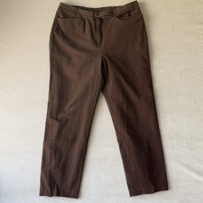 VINTAGE -- Lauren by Ralph Lauren Brown Pants - Size 14