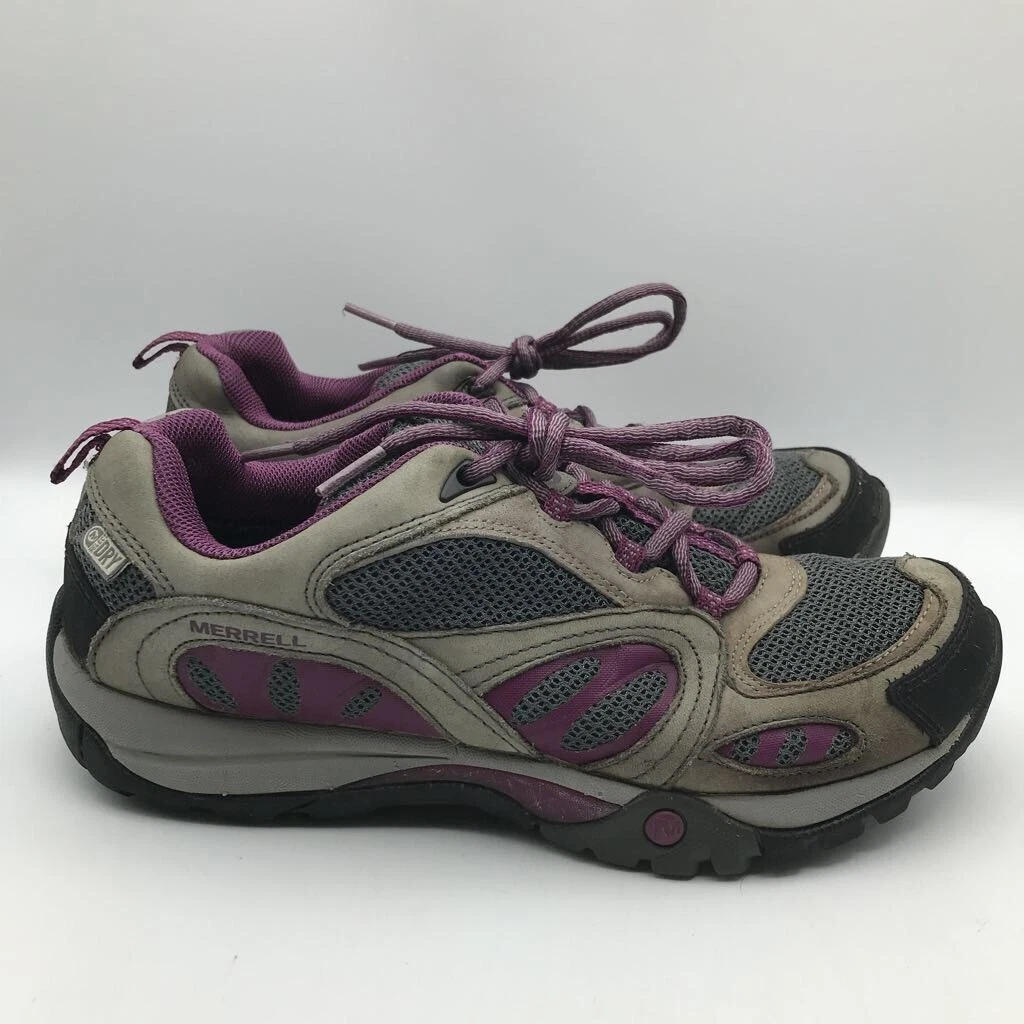 merrell azura hiking lace up low top mesh shoes