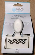 Martha Stewart Swirl Edge Punch Loop Border Ornate Scrapbook Border Discontinued