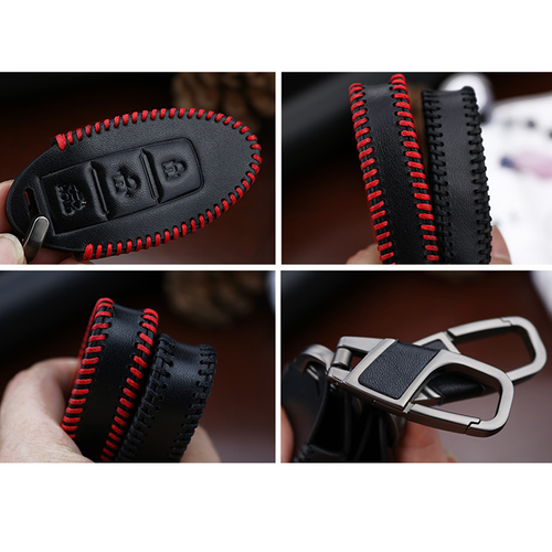 Protect Car Remote Key Fob Case Cover Chan 4-Buttons For nfnt