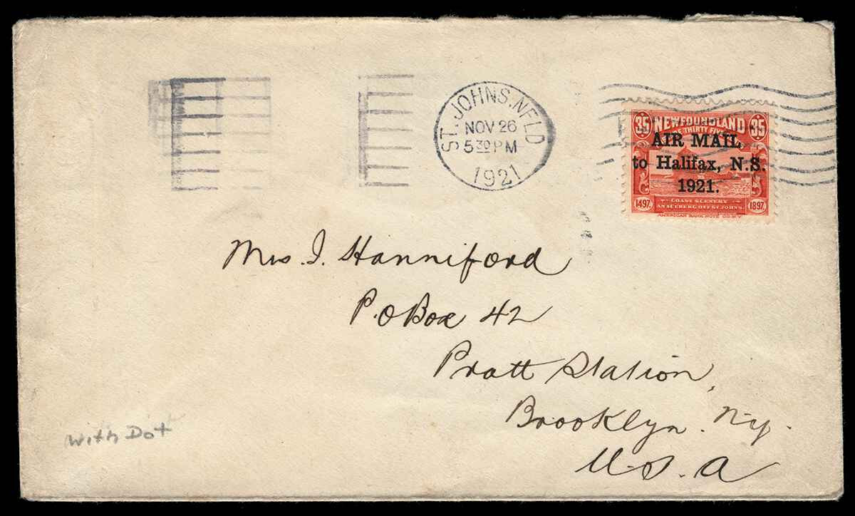 Canada / Newfoundland Scott C3aV1 Gibbons 148f on Cover | eBay