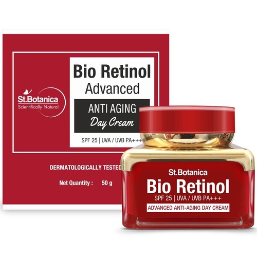 St.Botanica Retinol Anti-Aging Day Cream with Retinol 50gm: - Picture 1 of 4