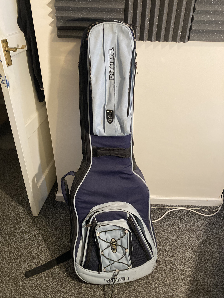 RITTER DELUXE BASS GIG BAG HEAVY PADDING FANTASTIC BAG LOTS OF  STORAGE