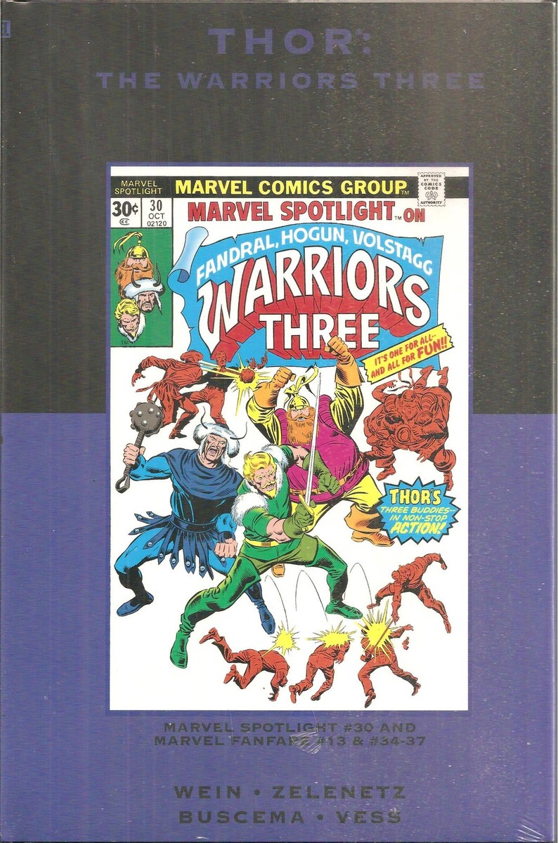 Thor Warriors Three HC New Sealed OOP Direct Market Edition Ltd. 725 Copies Thor Warriors Three HC New Sealed OOP Direct Market Edition Ltd. 725 Copies