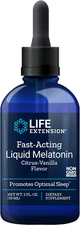 Life Extension Fast-Acting Liquid Melatonin 2 fl oz