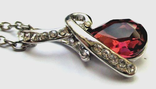 Pendentif croix vintage en argent sterling 925 avec améthyste à
