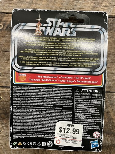 Kenner Star Wars The Mandalorian Retro Cara Dune & The Mandalorian (2) Figures - Picture 5 of 5