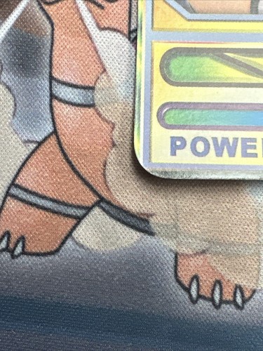 1990s Pokemon Pocket Monsters Holo Prism Vending Sticker Charizard Large POWER - Picture 7 of 10