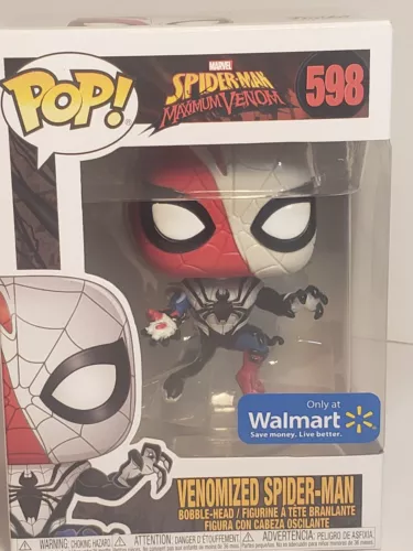 Funko Pop Venomized Spider-Man Disney Marvel Maximum Venom exclusivo de Walmart 598