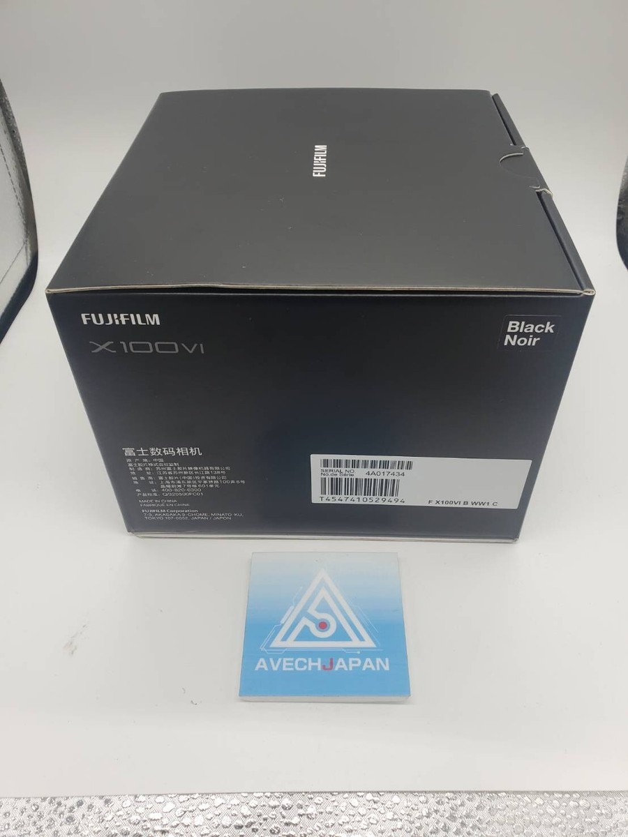 FUJIFILM X100VI Digital Camera Black40.2MP Unopened item FUJIFILM X100VI Digital Camera Black40.2MP Unopened item