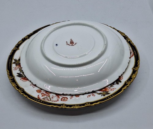 Royal Crown Derby antique partial tea set comprising 3 large trios and a large m - Picture 5 of 17
