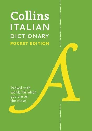 Collins Pocket Italian Dictionary (Collins Pocket) By Collins D - Picture 1 of 1