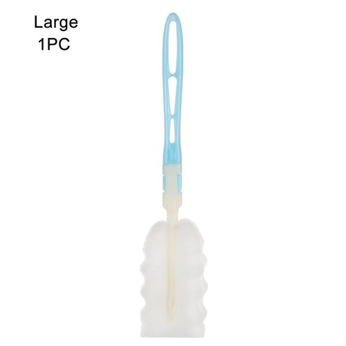 Handy Feeding Cup Plastic Nipple Cleaner Baby Bottle Brush Cleaning Tool Sponge - Picture 13 of 16