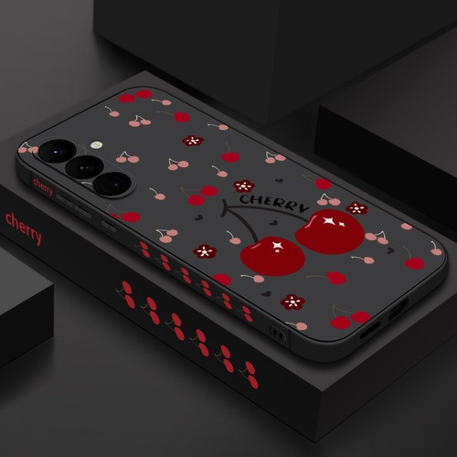 Cute Cherry Bow For Samsung Galaxy S25 S24 FE Ultra A16 Shockproof Case Cover - Picture 10 of 20