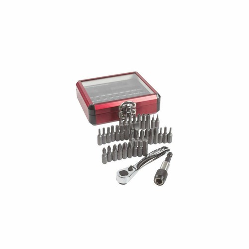 Ratchet MICRO MINI BIT STAR HEX TORX BITS TORK TIP T10 - T40 Tool 38pc Set - Picture 3 of 3