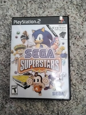 Sega Superstars Sony Playstation 2 Video Game