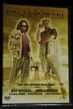 THE BIG LEBOWSKI (THE DUDE!!) DVD SEALED 1st USA EDITION!!! RARE!!!