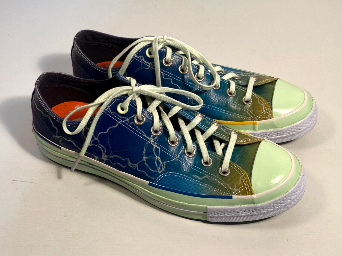 Converse Pigalle x Chuck 70 Low Lightning Storm Sneakers Men Size 