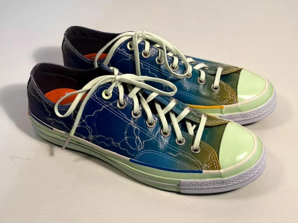 Converse Pigalle x Chuck 70 Low Lightning Storm Sneakers Men Size 9.5