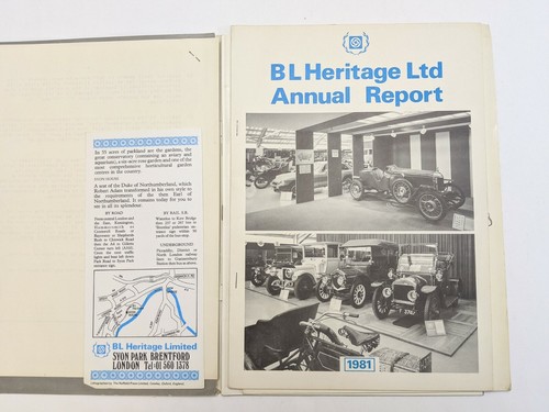 Vintage HERITAGE COLLECTION Syon Park Classic Auto Cars Museum Program Magazine - Picture 6 of 10