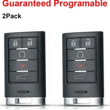 2 for Cadillac 2010-2015 SRX 2013 2014 ATS XTS Keyless Entry Remote Key Fob