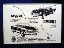 1964 MGB Roadster and MG Midget MK 2, Original Advertising