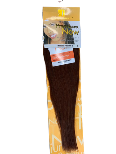 SENSATIONNEL PREMIUM NOW STRAIGHT 12" INCH WEAVE 100% HUMAN HAIR EURO WVG - Picture 7 of 12