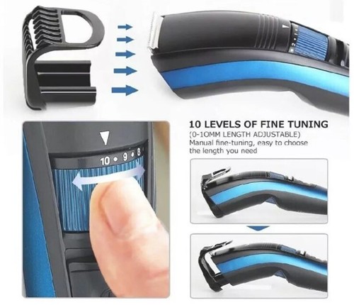 VGR Elektrischer Haarschneider Haarschneidemaschine Profi Rasierer Maschine Kabellos Bart Neu - Bild 8 von 14