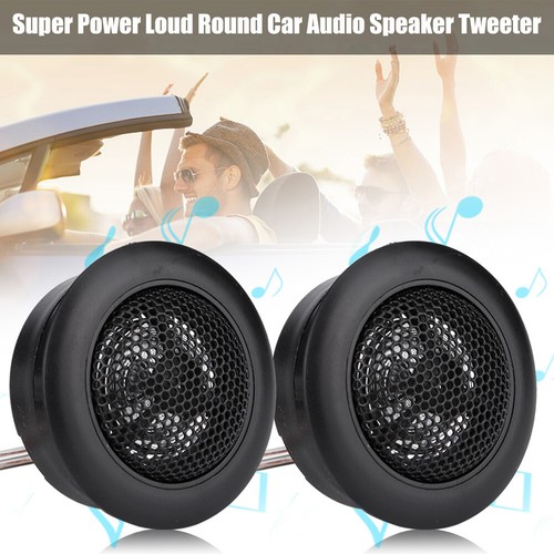 Haut-parleurs De Voiture Aramox 12V 150W – Paire De Tweeters En PE Synthétique, Installation Facile, Pour Système Audio Auto - 8