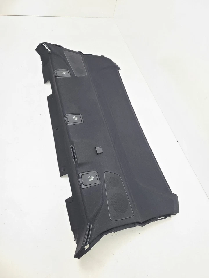 2017-2023 BMW 530I XDRIVE G30 REAR DECK SHELF PACKAGE TRAY TRIM PANEL & SPEAKER  - Image 4 of 4