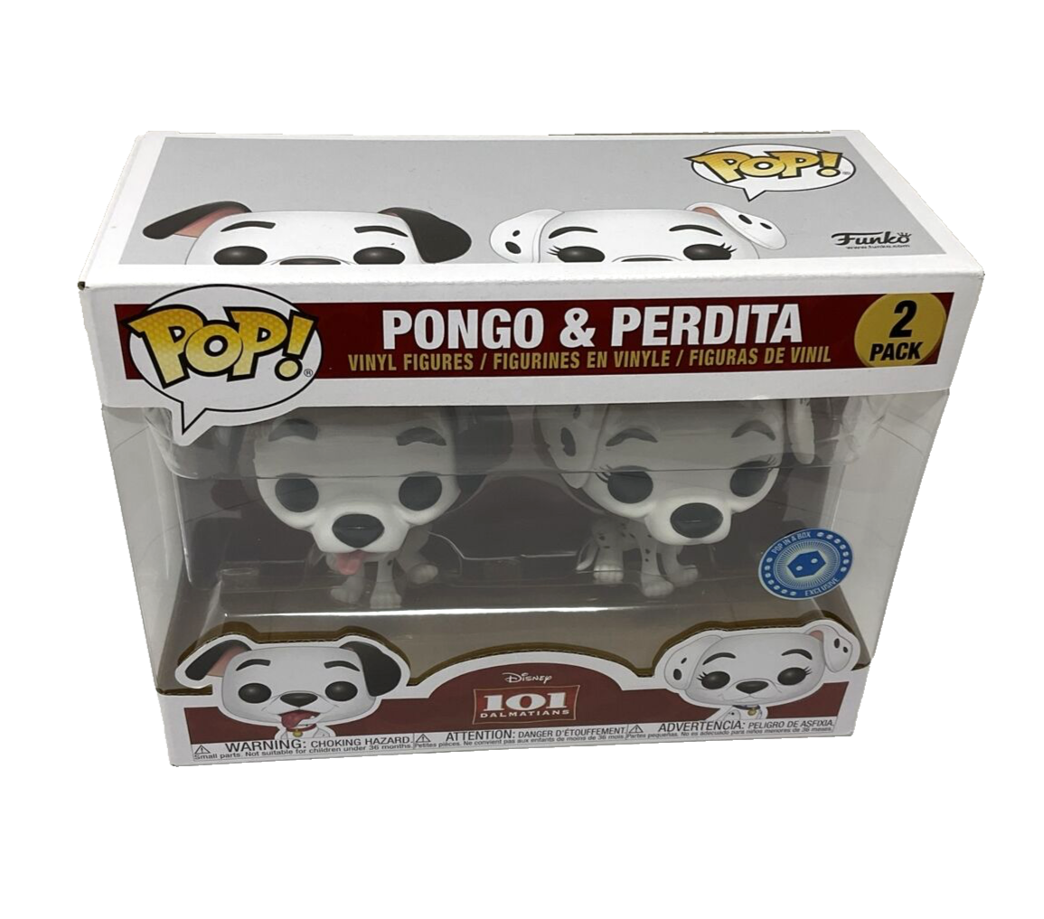 Funko Pop! Vinyl: Disney - 101 Dalmatians -2 Pack-Pongo & Perdita