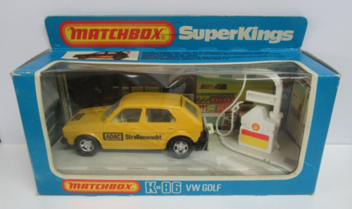 MATCHBOX Superkings K86 VW Golf "ADAC" - Emisión del mercado alemán - Como nuevo/en caja