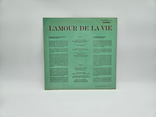 Arthur Rubinstein – L'Amour De La Vie (Album) - Picture 3 of 3