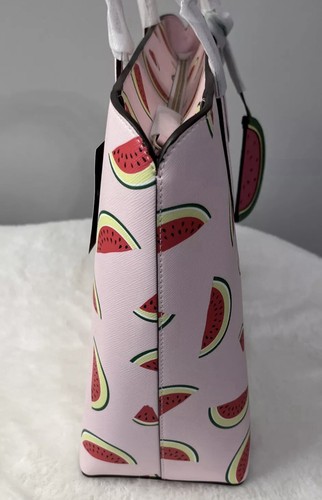 Marlee Pink Watermelon Party Tote, Bag Charm & Wallet Kate Spade Bundle NEW Tags - Picture 6 of 23