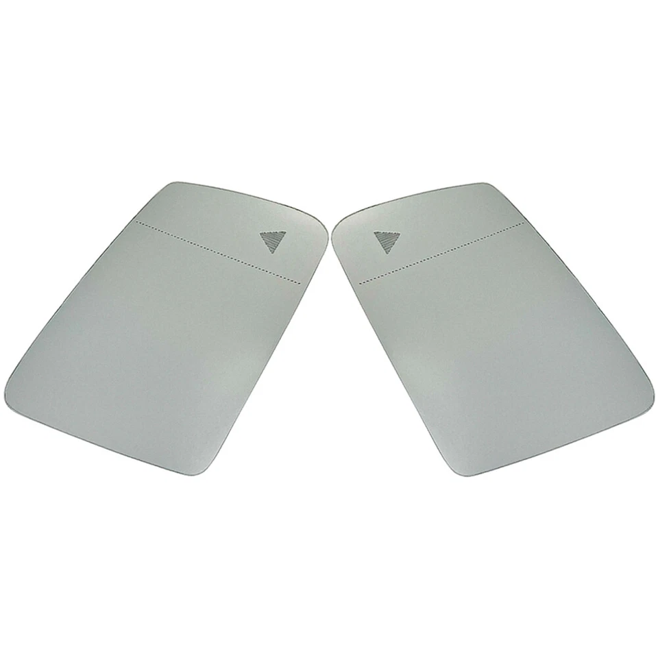 Espejo retrovisor delantero izquierdo y derecho de vidrio 2 piezas para clase C CL E S CLS GLK GLA CLA Foto 2 de 4