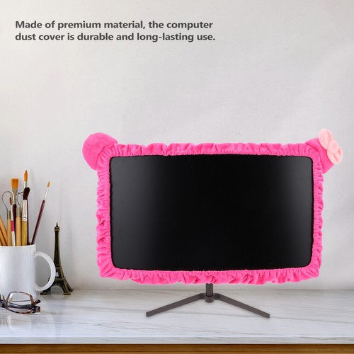 Screen Protector Staubsichere Abdeckung Computerabdeckung Monitor Cover Pink - Bild 3 von 12