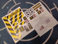 G.I. Joe Crash Crew Reproduction Stickers