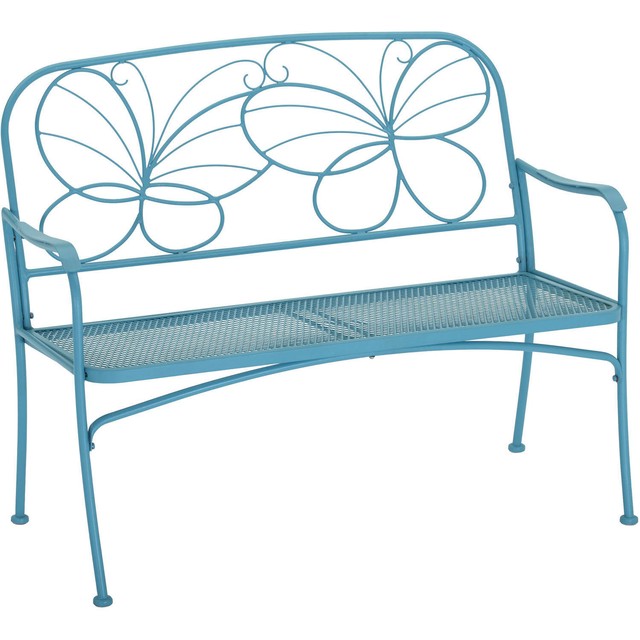 2 Person Glider Bench Outdoor Patio Seating Wood Backyard
