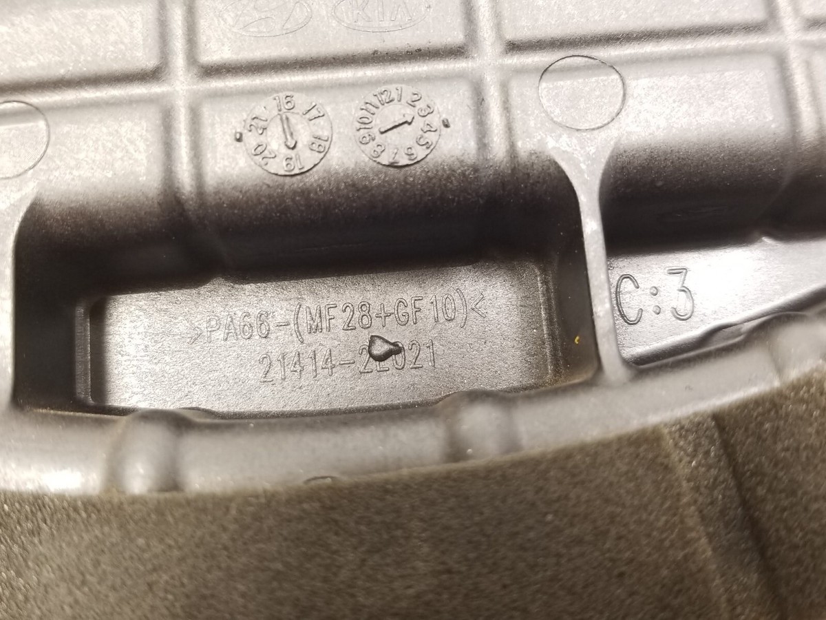 18-21 HYUNDAI KONA ENGINE MOTOR OIL PAN BELT COVER OEM 29K Miles