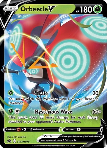Pokemon SWSH PROMO V Cards - Choose Your Card - Ultra Rare, Full Art Holo NM - Picture 60 of 93