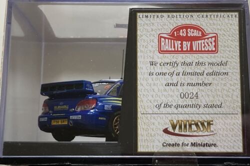 Vitesse 1/43 43128 Subaru Impreza WRC 2008 Argentina #6 Atkinson & Prevot L/E - Bild 5 von 7