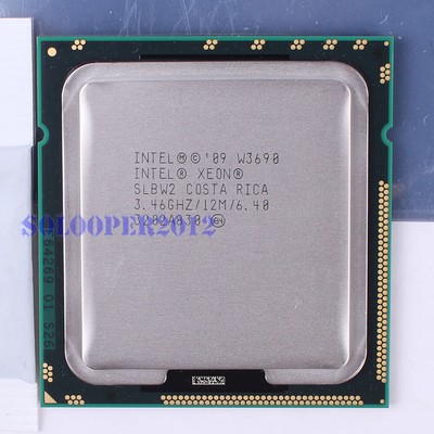 Intel Xeon Up W3690 3.46 Ghz Processor Renewed Socket B LGA1366