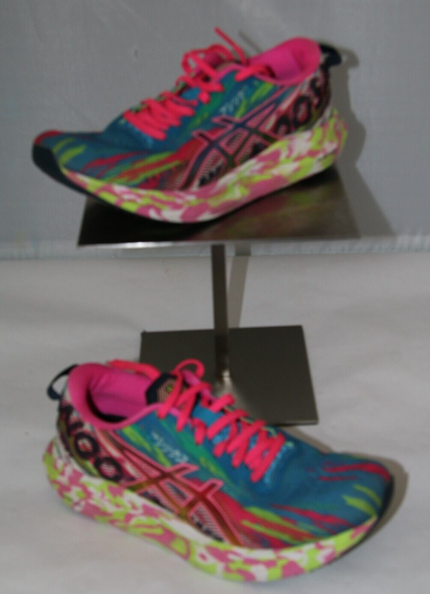 なすび Asics Noosa TRI 13 Digital Aqua/Hot Pink Running Sneakers Shoes
