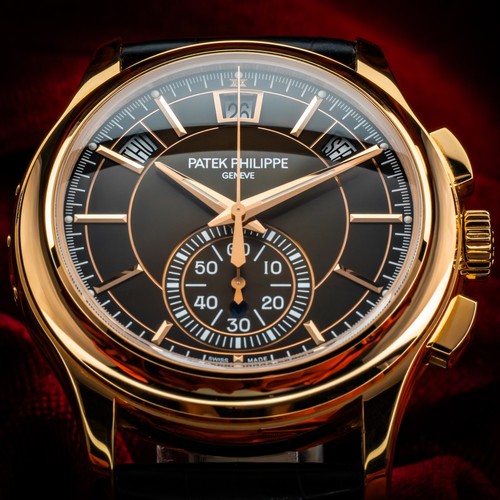 Patek Philippe 5905R-001 Calendario Anual Cronógrafo Oro Rosa Caja y Papeles - Imagen 7 de 23