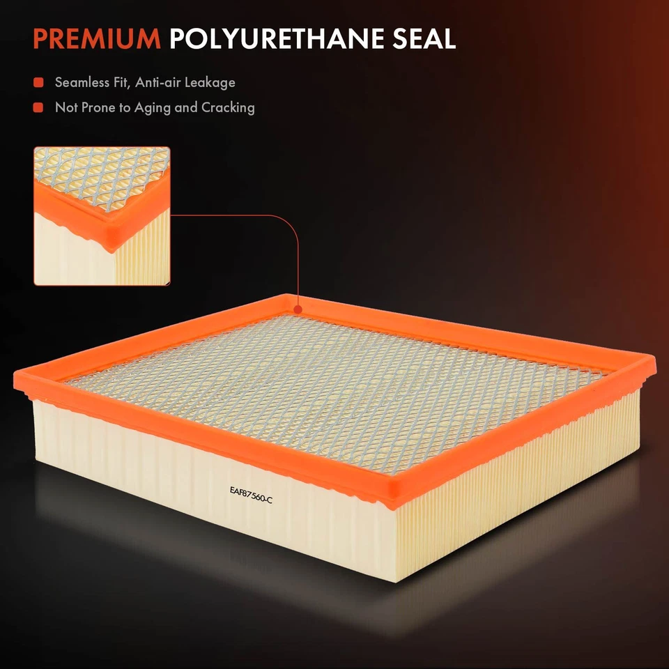 Коробка воздушного фильтра двигателя с воздушным фильтром для Chevy Silverado 1500 GMC Sierra 1500 - Изображение 4 из 4