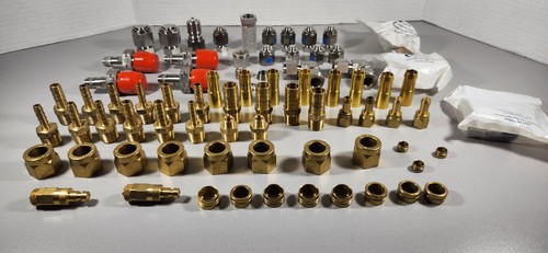 FUJIKIN SERTO HAM-LET GASFLO STAINLESS STEEL VALVES BRASS FITTINGS MIXED LOT - Picture 20 of 20