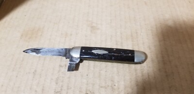 VTG LF & C USA 02154 2 Blade Pocket Knife-Damaged-Only 1 Blade, don't close