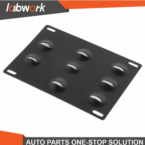 Labwork Tow Hook License Plate Bracket For 2010-2020 Mercedes-Benz GLA GLC C E - Picture 14 of 15